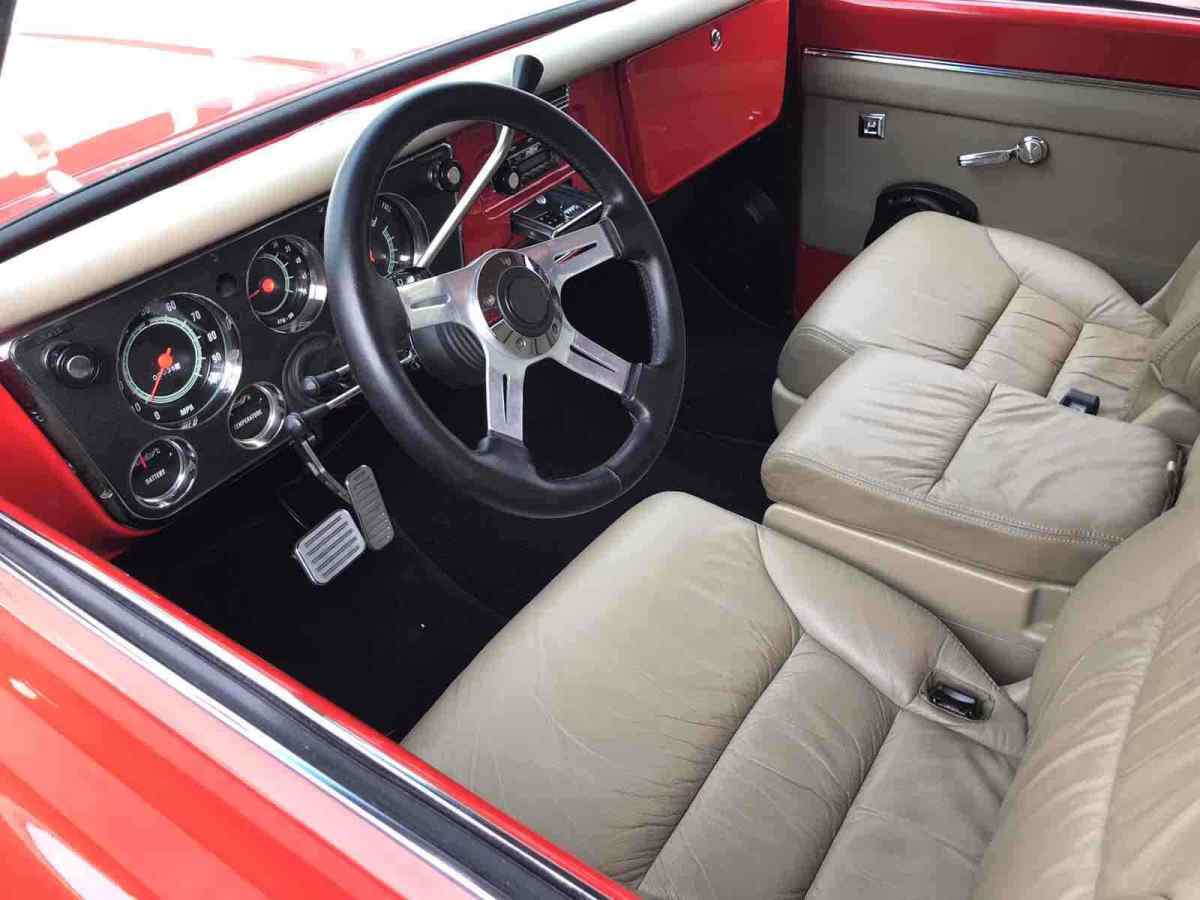 1970 Red Chevrolet C10/K10 Pickup