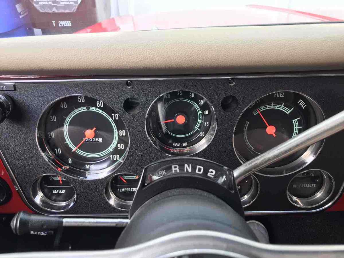 1970 Red Chevrolet C10/K10 Pickup