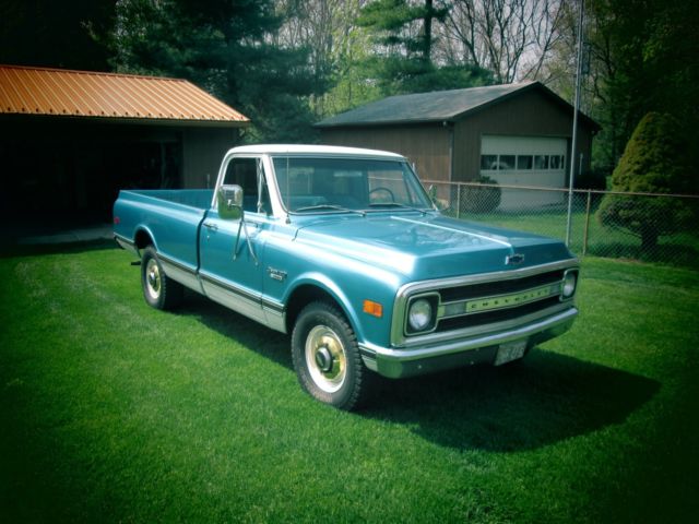 1970 Blue Chevrolet C/K Pickup 2500 Standard Cab Pickup