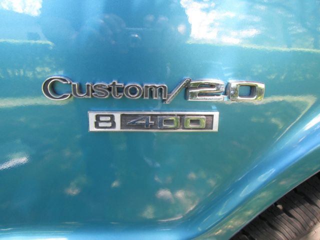 1970 Blue Chevrolet C/K Pickup 2500 Standard Cab Pickup