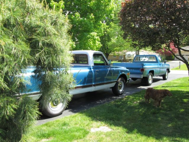1970 Blue Chevrolet C/K Pickup 2500 Standard Cab Pickup