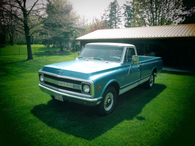 1970 Blue Chevrolet C/K Pickup 2500 Standard Cab Pickup