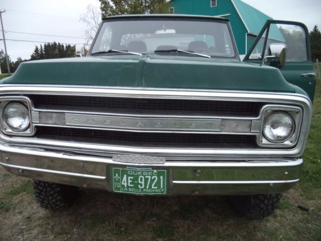 1970 Green Chevrolet Other Pickups c20  4x4