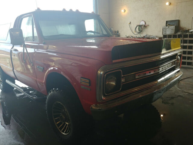 1970 Red Chevrolet C/K Pickup 2500 Standard Cab Pickup