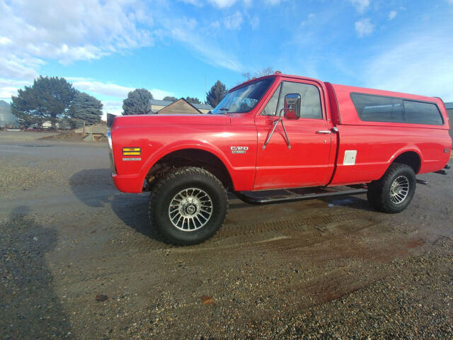 1970 Red Chevrolet C/K Pickup 2500 Standard Cab Pickup