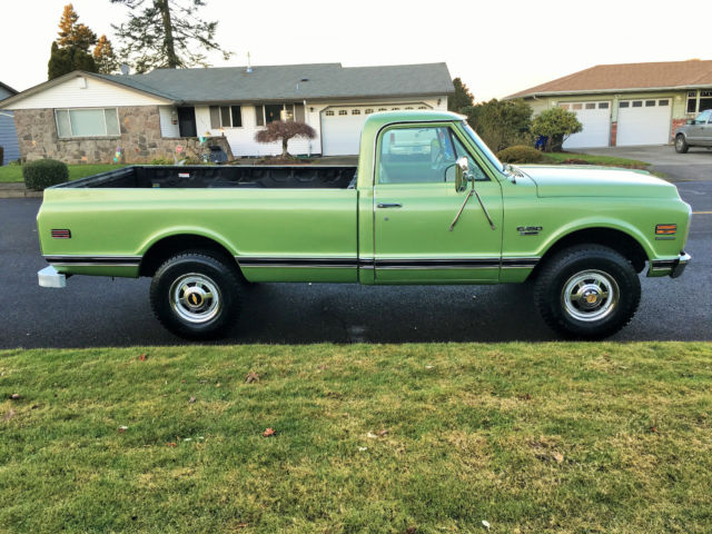 1970 Green Chevrolet C/K Pickup 2500 Standard Cab Pickup