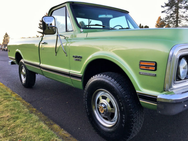 1970 Green Chevrolet C/K Pickup 2500 Standard Cab Pickup