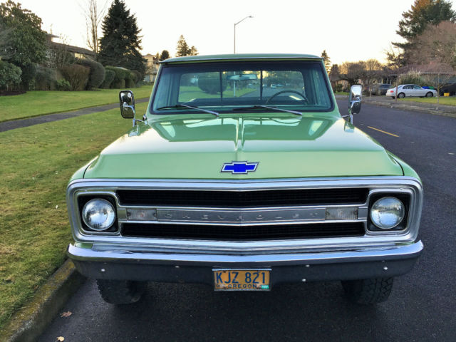 1970 Green Chevrolet C/K Pickup 2500 Standard Cab Pickup