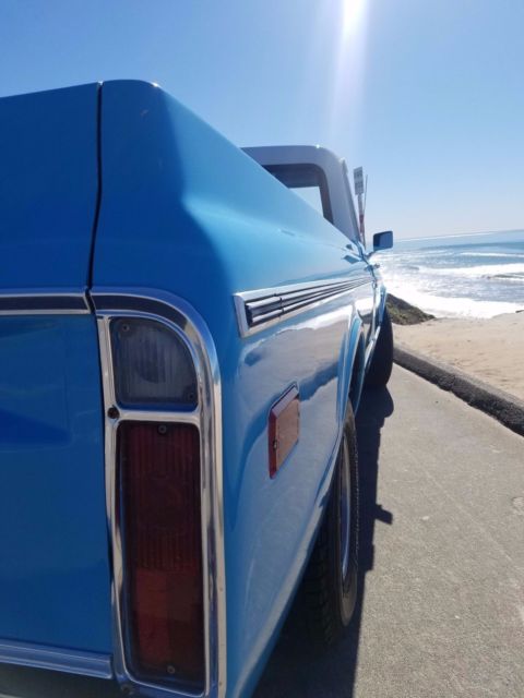 1970 Blue Chevrolet Other Pickups Standard Cab Pickup