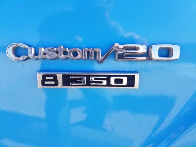 1970 Blue Chevrolet Other Pickups Standard Cab Pickup