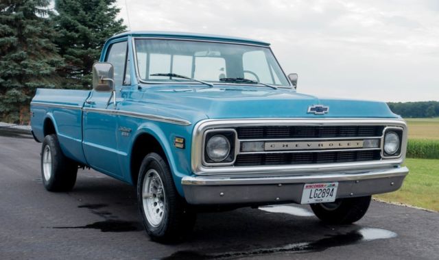1970 light blue Chevrolet Other Pickups U/K