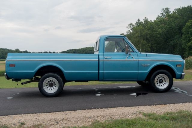 1970 light blue Chevrolet Other Pickups U/K