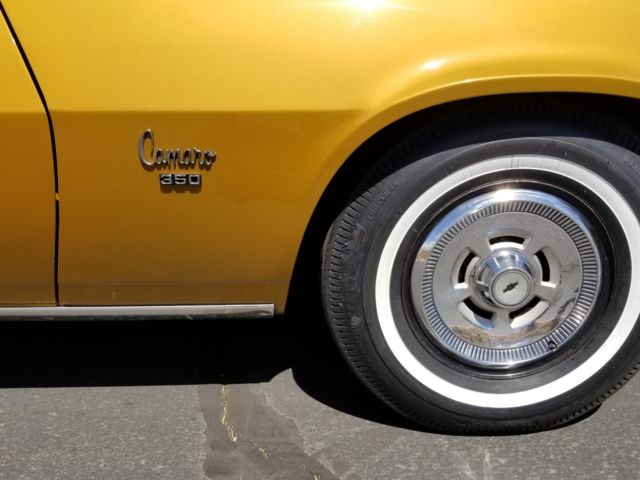 1970 Gold Chevrolet Camaro Coupe