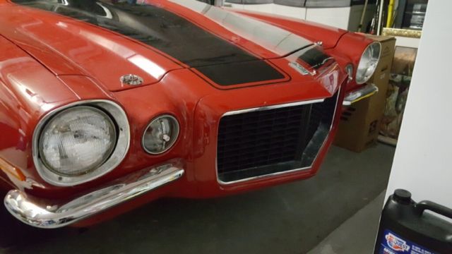1970 Red Chevrolet Camaro Coupe