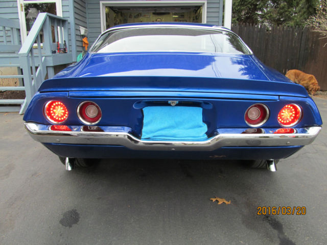 1970 Galaxie blue metalic Chevrolet Camaro Coupe