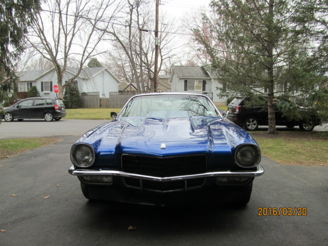1970 Galaxie blue metalic Chevrolet Camaro Coupe