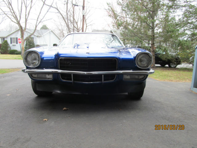 1970 Galaxie blue metalic Chevrolet Camaro Coupe