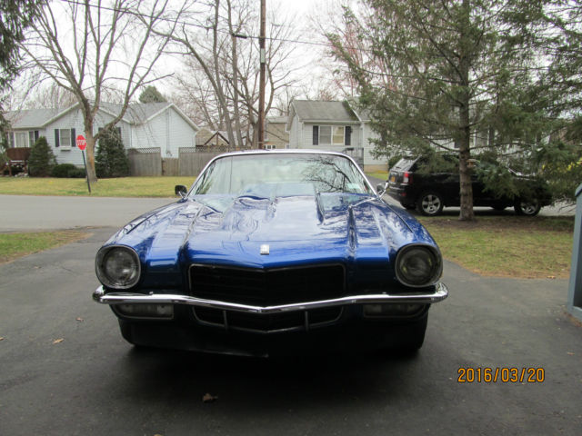 1970 Galaxie blue metalic Chevrolet Camaro Coupe