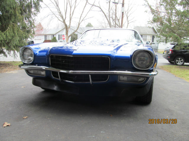 1970 Galaxie blue metalic Chevrolet Camaro Coupe