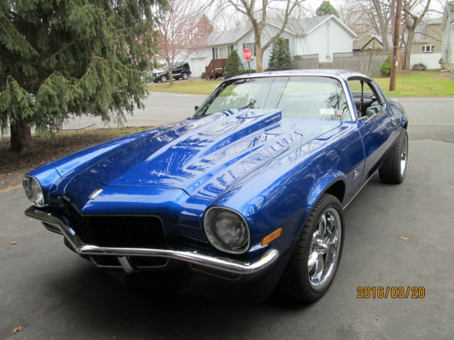1970 Galaxie blue metalic Chevrolet Camaro Coupe