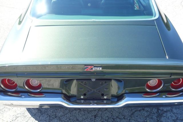 1970 Green Chevrolet Camaro Coupe