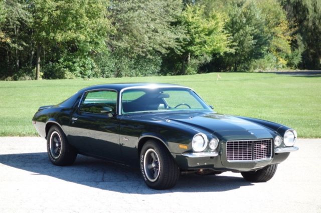 1970 Green Chevrolet Camaro Coupe