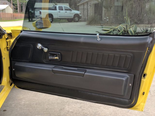 1970 Daytona Yellow Chevrolet Camaro Coupe