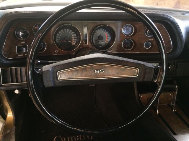 1970 Gold Chevrolet Camaro Coupe