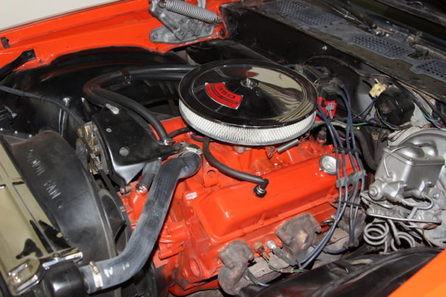 1970 Orange Chevrolet Camaro --