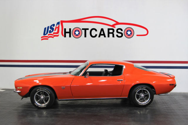 1970 Orange Chevrolet Camaro --