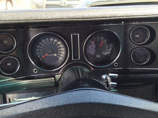 1970 Blue Chevrolet Camaro Coupe