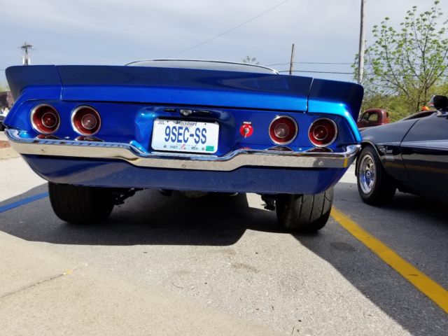 1970 Blue Chevrolet Camaro Coupe