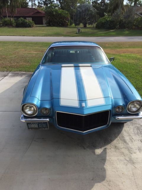 1970 Blue Chevrolet Camaro Coupe