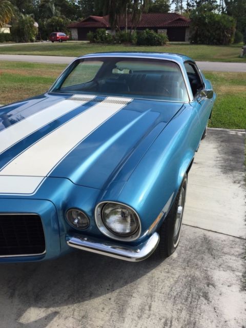 1970 Blue Chevrolet Camaro Coupe