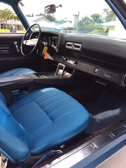 1970 Blue Chevrolet Camaro Coupe