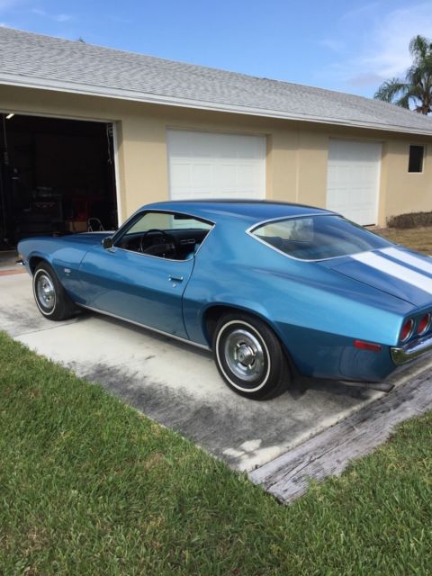 1970 Blue Chevrolet Camaro Coupe