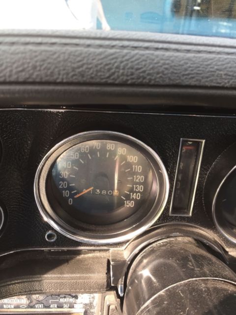 1970 Blue Chevrolet Camaro Coupe