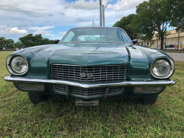 1970 Green Chevrolet Camaro Coupe