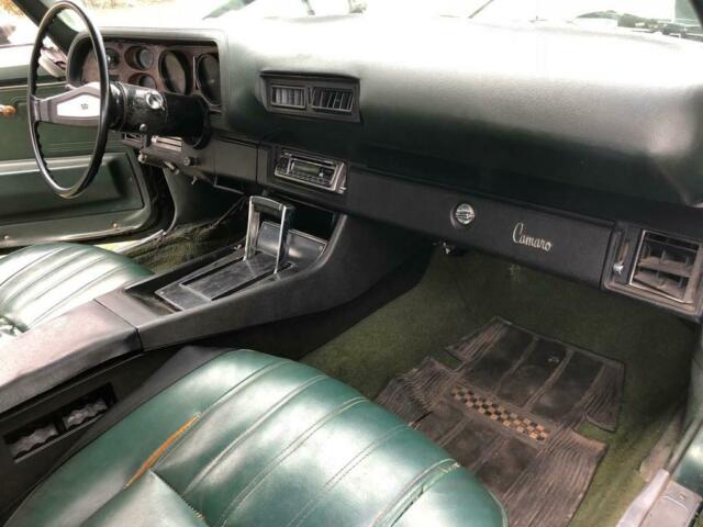 1970 Green Chevrolet Camaro Coupe