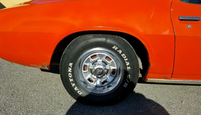1970 Orange Chevrolet Camaro Coupe