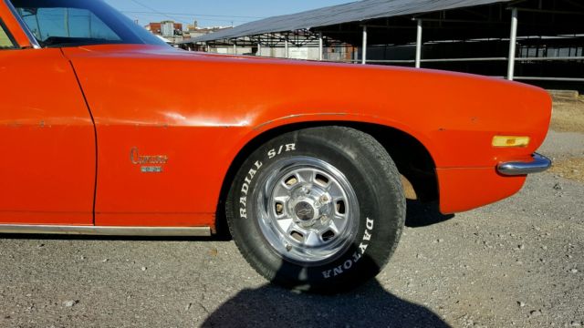 1970 Orange Chevrolet Camaro Coupe