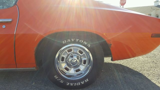 1970 Orange Chevrolet Camaro Coupe