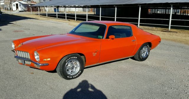 1970 Orange Chevrolet Camaro Coupe