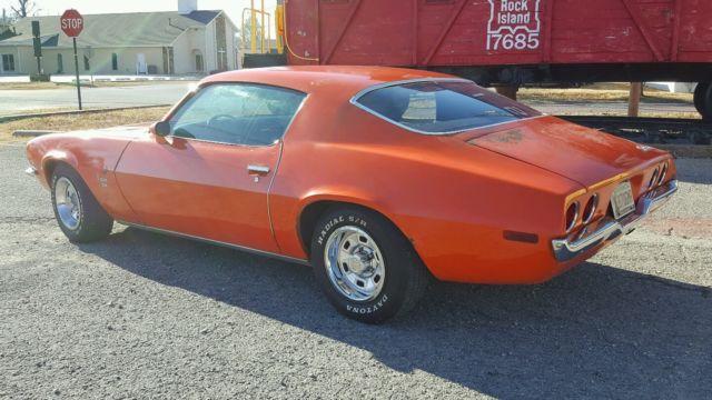 1970 Orange Chevrolet Camaro Coupe