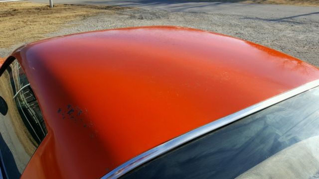 1970 Orange Chevrolet Camaro Coupe