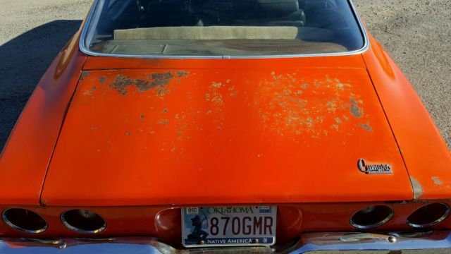 1970 Orange Chevrolet Camaro Coupe