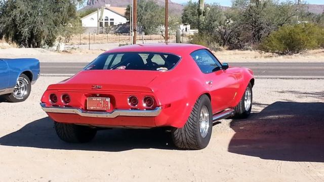1970 Red Chevrolet Camaro Coupe