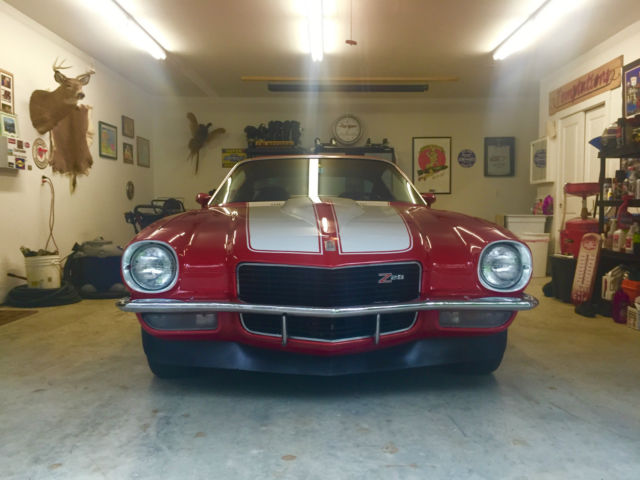 1970 RED WHITE STRIPES Chevrolet Camaro Coupe