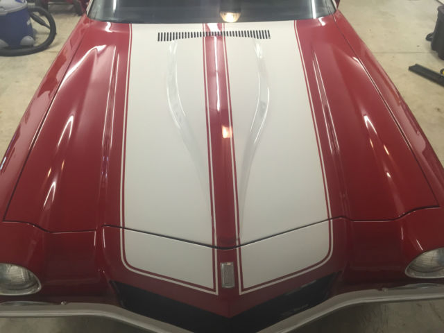 1970 RED WHITE STRIPES Chevrolet Camaro Coupe