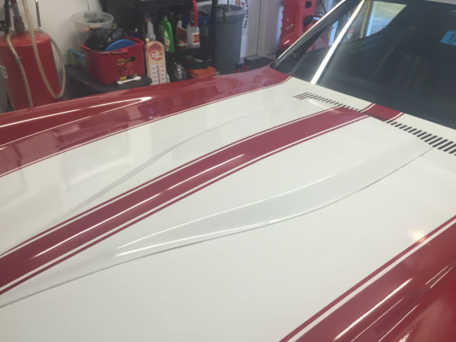 1970 RED WHITE STRIPES Chevrolet Camaro Coupe